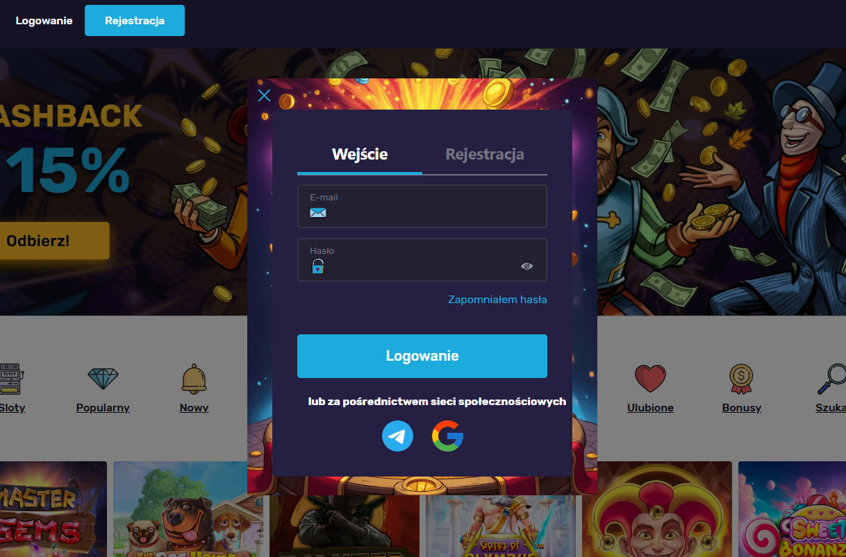 Oferta bonusowa Fountain Casino szczegółowa specyfikacja